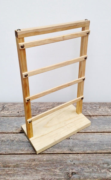 Wooden earring 2025 holder stand
