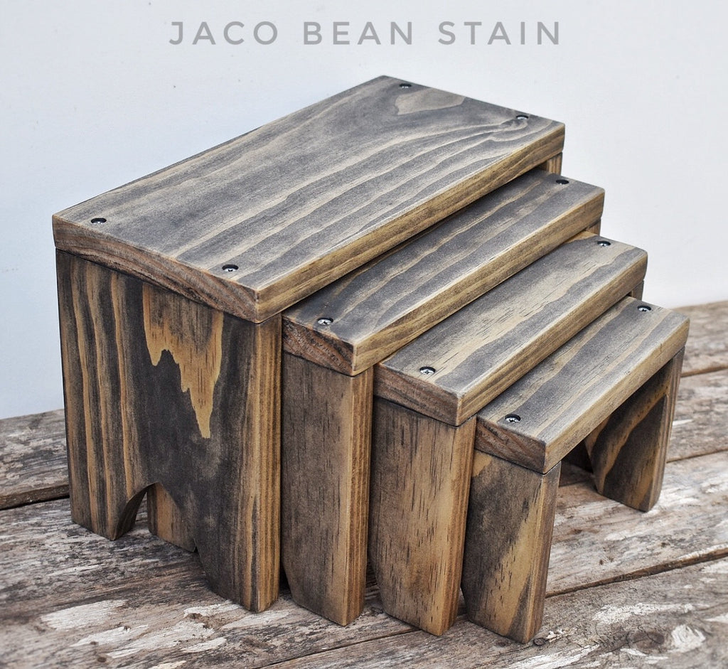 Rustic Wood Display Riser Wood Display Risers, Stacking Retail Shop Product Display, Plant Stand ...