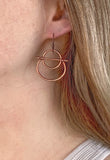 Silver Geometric Earring