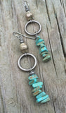 Silver and Turquoise Earrings