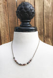 Petrified wood necklace, boho necklace, boho jewelry, petrified wood jewelry, earthy jewelry